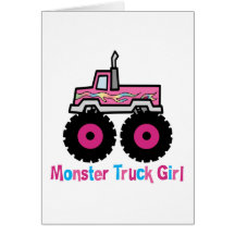 Monster Truck Greeting Cards