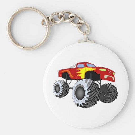 Monster Truck Key Chain
