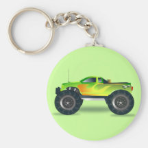 Monster Truck Key Chain