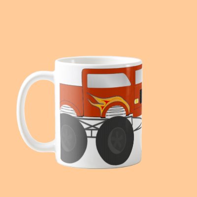 Monster Truck Mug by Eddys_Mad_Mugs