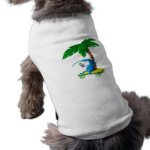 Monster under Palm Tree pet clothing