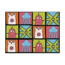 monsters b, monsters b, monsters b, monsters b post card