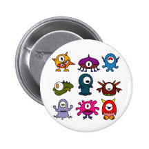 Monsters Pin