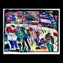 monsters stock market posters