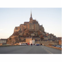 Mont Saint-Michel, France Cut Outs