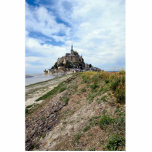 Mont-Saint-Michel, Normandy, France photo sculptures
