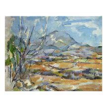 Mont Sainte-Victoire By Paul Cézanne (Best Quality Custom Invite