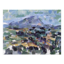 Mont Sainte-Victoire By Paul Cézanne (Best Quality Personalized Invitation