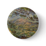 Mont Sainte-Victoire by Paul Cézanne buttons