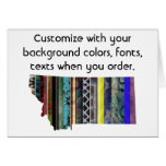 Montana Colourful Customise card ho... - Customise