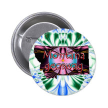 Montana Geoswag Swags Geocaching Gifts Treasure Button