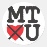 Montana Hates You Sticker