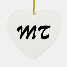 Montana Heart Ornament