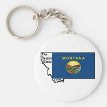Montana Keychain