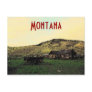 Montana Ranch Postcard