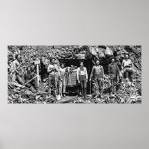 MONTANA STATE MINERS c. 1889 Posters