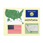 Montana, USA postcards