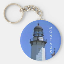 Montauk Lighthouse, The Hamptons, NY Keychains
