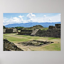 Monte Alban, 1500 BC-750 AD Poster