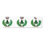 Monte Compatri Stemma, Italy bumper stickers