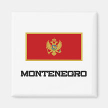 Montenegro Flag Magnet
