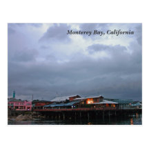 Monterey Bay, California Postcard