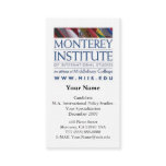 Monterey Institute of International Studies Card business cards