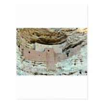 Montezuma's castle postcard