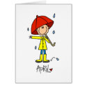 Month of April cards