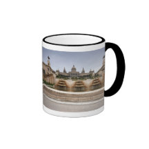 Montjuc Fortress Coffee Mugs