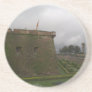Montjuic Castle, Barcelona Beverage Coaster