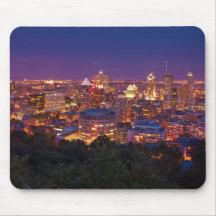 Montreal Canada City Skyline Belvedere Kondiaronk Mouse Pad
