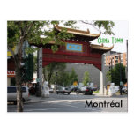 Montreal China Town Postcard