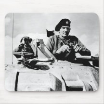 Monty In A Tank Mousepad