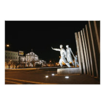 Monument in Ponta Delgada Azores Photo Art