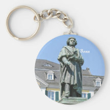 Monument of Ludwig van Beethoven in Bonn Key Chain