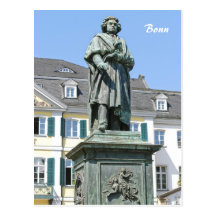 Monument of Ludwig van Beethoven in Bonn Post Card