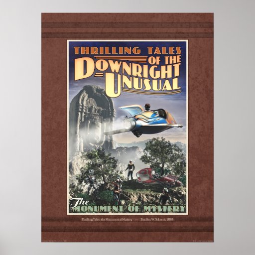 Monument of Mystery Poster (18x24")
