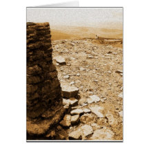 Monument On One Peak From Three Peaks In Lake Dist Card