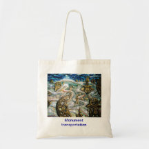Monument transportation canvas bags