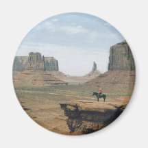 Monument Valley Fridge Magnet