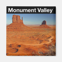 Monument Valley Fridge Magnet