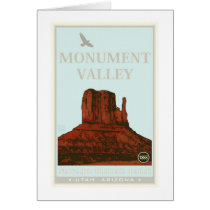 Monument Valley Navajo Tribal Park Greeting Card
