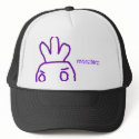 "Monzterz" Hat (Purple Carrot Man)
