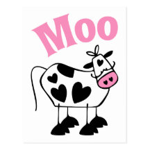Moo Cow Postcards