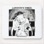 Moo Doo Rituals New Orleans Cow Funny Gifts mousepads