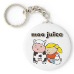 Moo Juice Key Chain