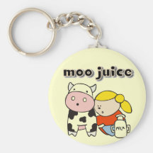 Moo Juice Tshirts and Gifts Key Chain