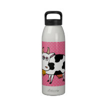 Moo Juice Water Bottle