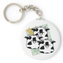 Moo Moo Dumplings Platter keychains